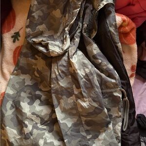 New Directions Camouflage Zip-Up Jacket